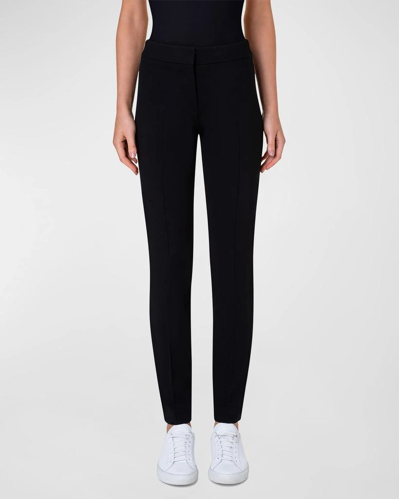 Akris Franca Mid-Rise Cropped Pants 4
