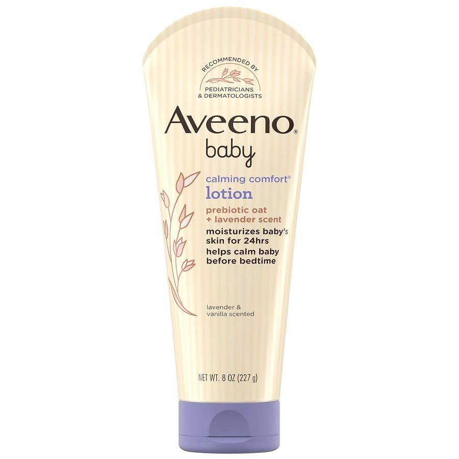 Aveeno Baby Calming Comfort Moisturizing Body Lotion Lavender Vanilla 1