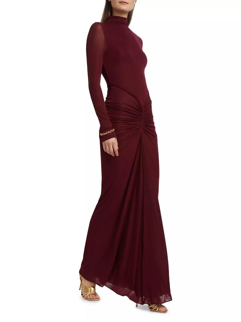 Ronny Kobo Scorpio Jersey Ruched Maxi Dress 2