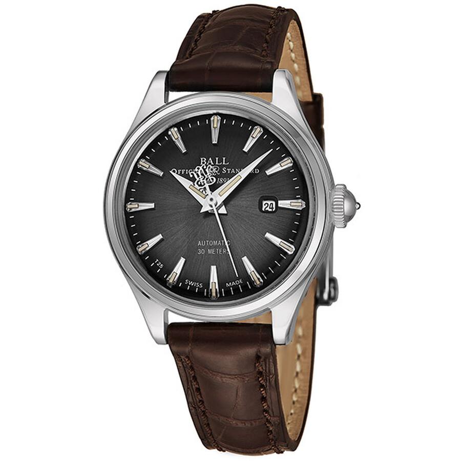 BALL Watch Trainmaster Eternity Automatic Black Dial Ladies Watch NL2080D-LJ-BK