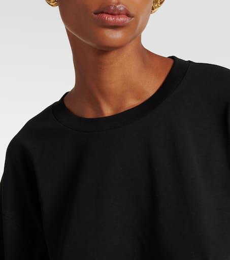 DRIES VAN NOTEN スウェット Dries Van Noten Ruched cotton jersey sweatshirt - Hoodies