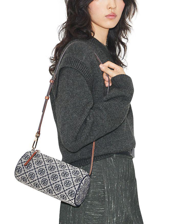 Tory Burch T Monogram Cylinder Bag