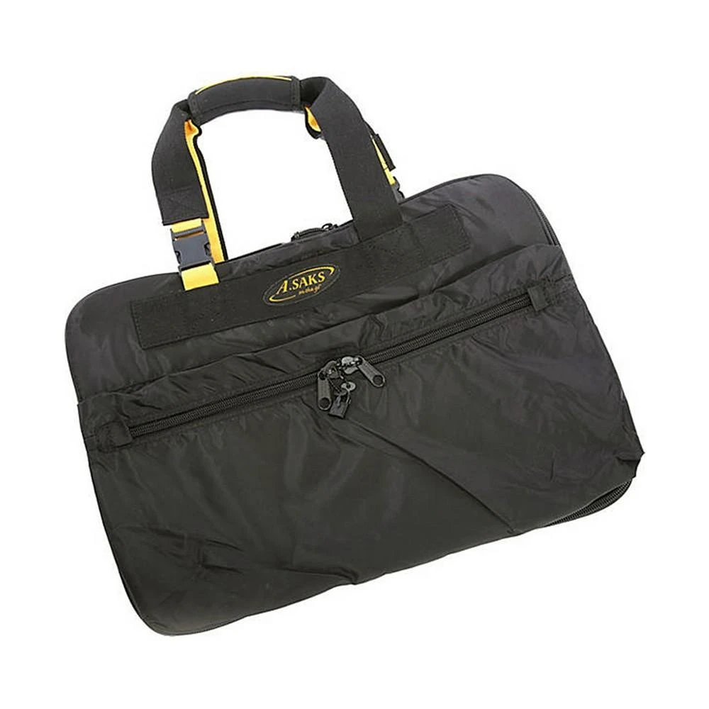 A. Saks 21" Expandable Soft Carry on Suitcase 6