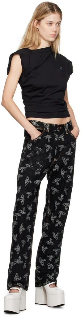 Vivienne Westwood Black Hebo T-Shirt 4