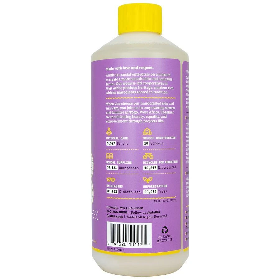 Alaffia Everyday Shea Bubble Bath Lavender 2