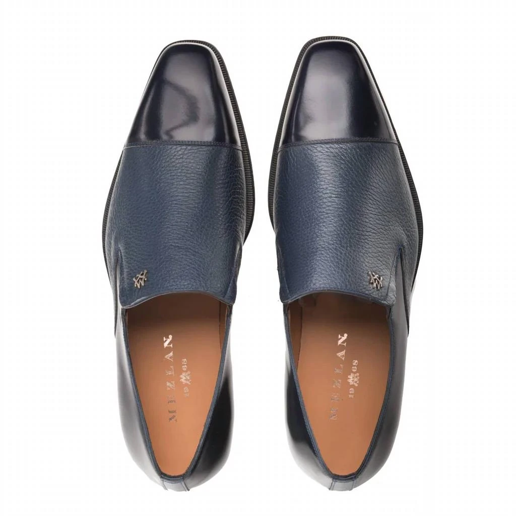 Shop Embossed Croc Leather Bit Loafers on Sale at  display picture 3