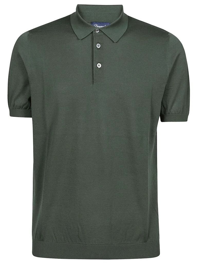 Drumohr Short Sleeve Polo Shirt 1