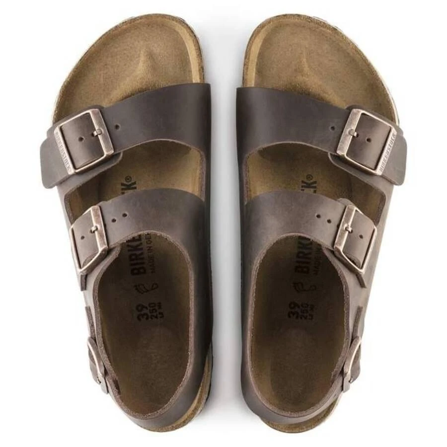 Birkenstock Milano Oiled Leather Sandals 3