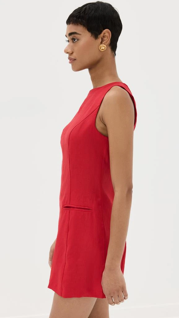 Reformation Citron Linen Dress 3