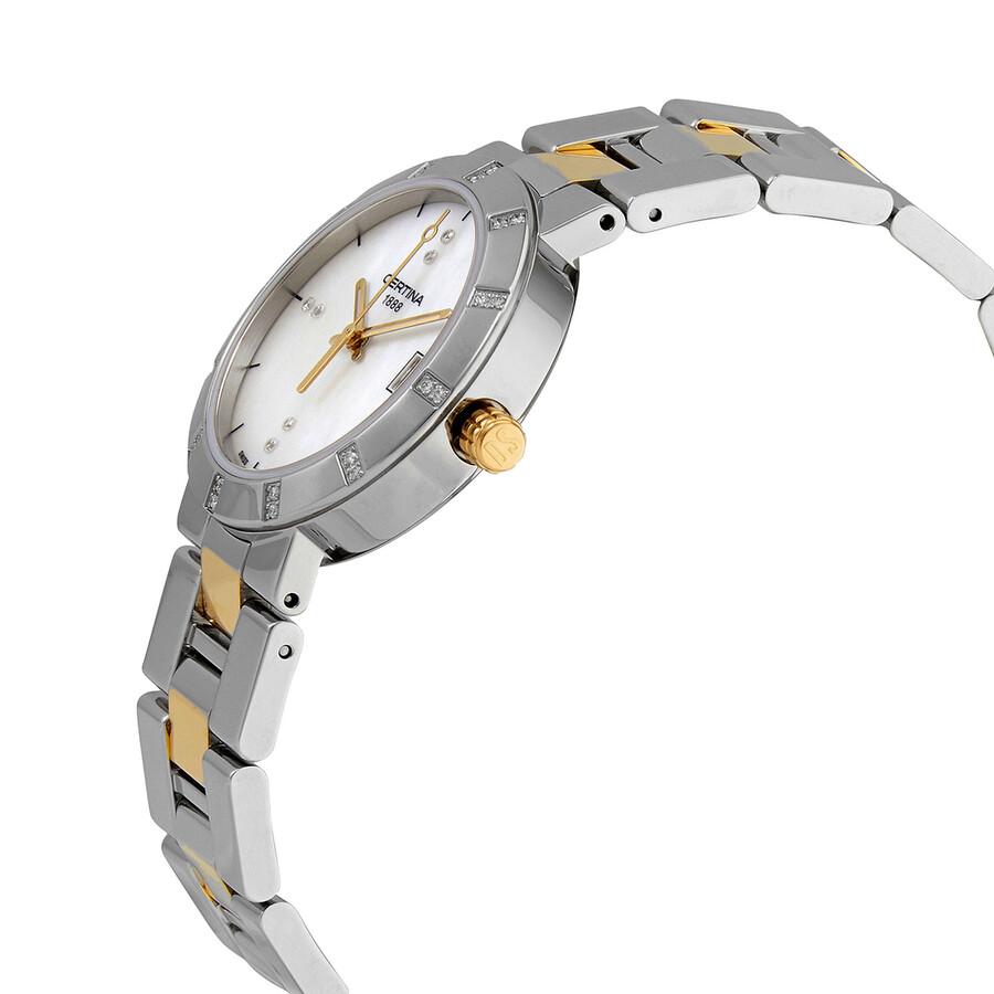 Certina DS Stella Two-Tone Stainless Steel Ladies Watch C0092102211600