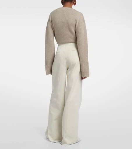 Max Mara Zinnia jersey wide-leg pants 3