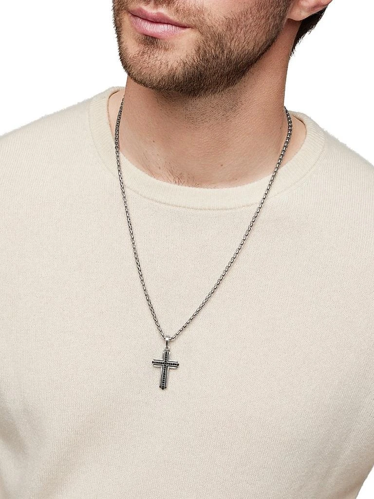 David Yurman Cross Pendant in Sterling Silver 7