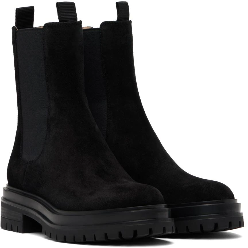 Gianvito Rossi Black Chester Boots 4