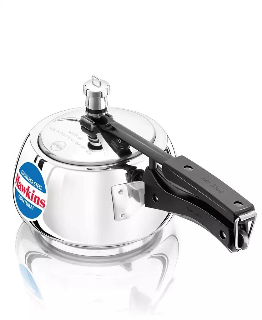 Hawkins 2 Liter Stainless Steel Contura Induction Compatible Pressure Cooker 3