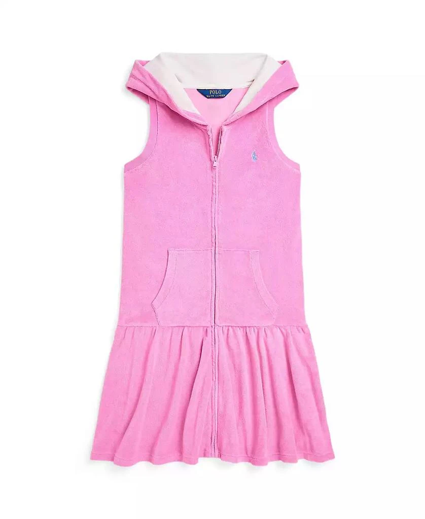 Ralph Lauren Big Girls Hooded Terry Cover-Up 4