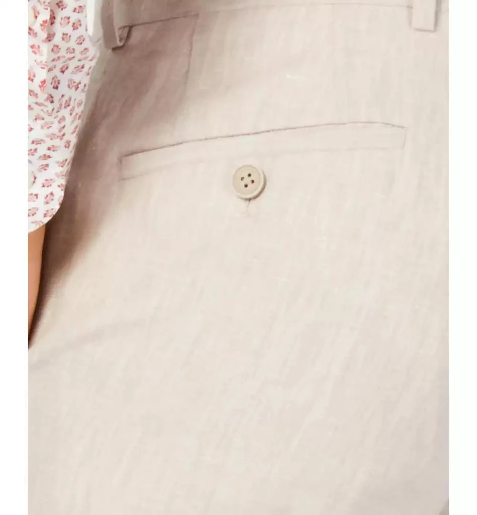 Bar III Men's Slim-Fit 100% Linen Suit Pants, Created for Macy's 4