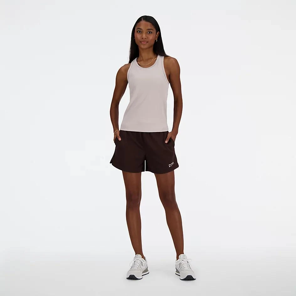 New Balance Linear Heritage Rib Knit Racer Tank 2