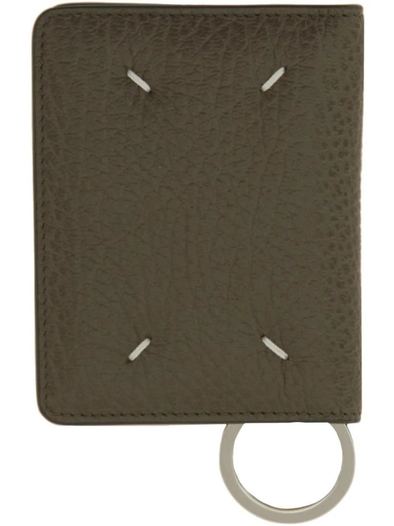 MAISON MARGIELA Bifold Wallet With Key Ring 2