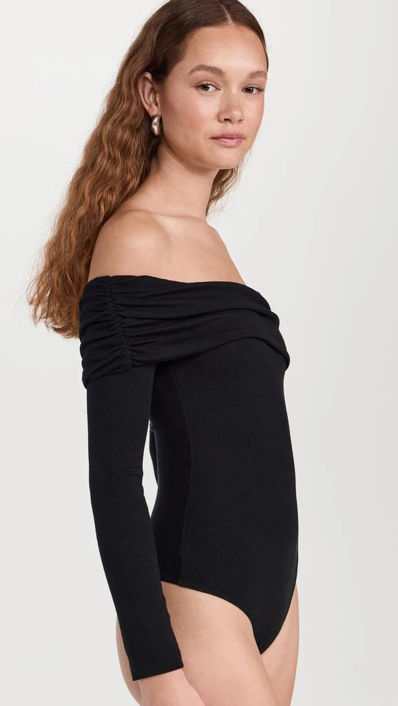 Ambitionist Off Shoulder Thong Bodysuit 3