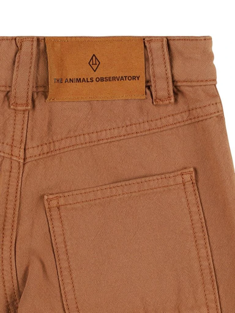 The Animals Observatory Printed Cotton Gabardine Pants 1