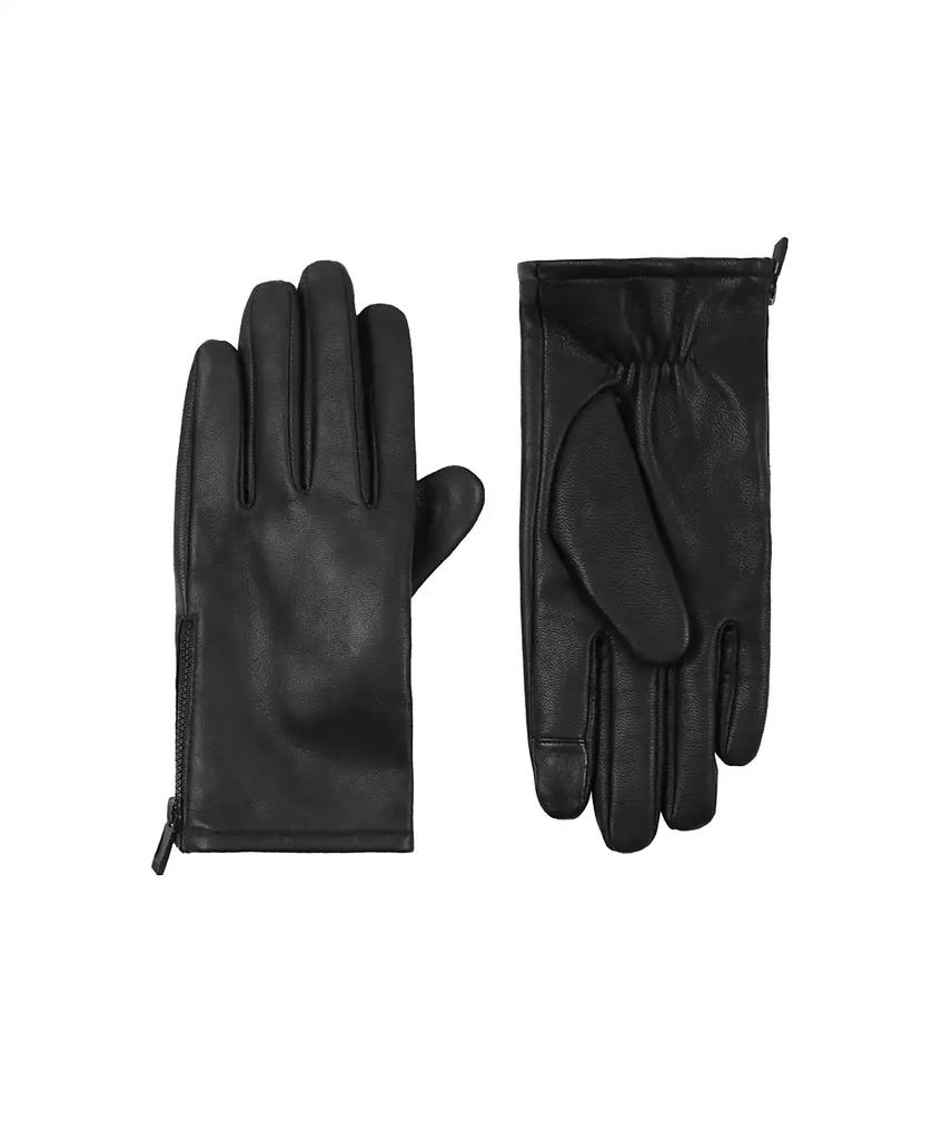 Calvin Klein Men's Side Zipper Gloves