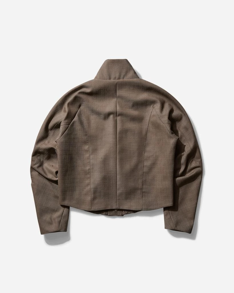 Kiko Kostadinov Men's Zafar Cropped Jacket Brown Oak 2