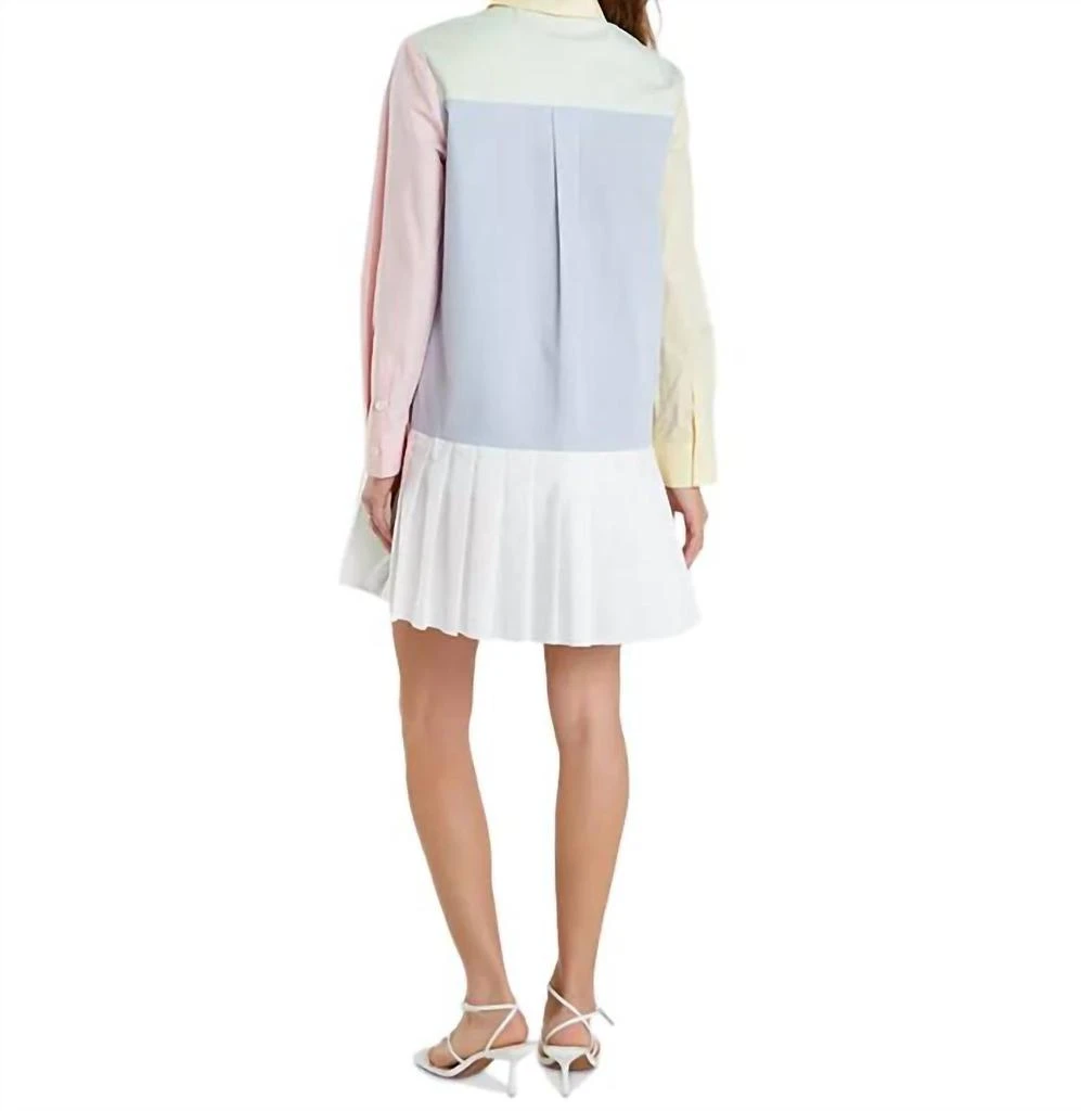 English Factory English Factory - COLORBLOCK SHIRTDRESS 2