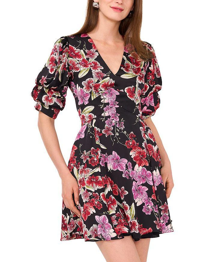 1. State Bubble Sleeve Dress 1
