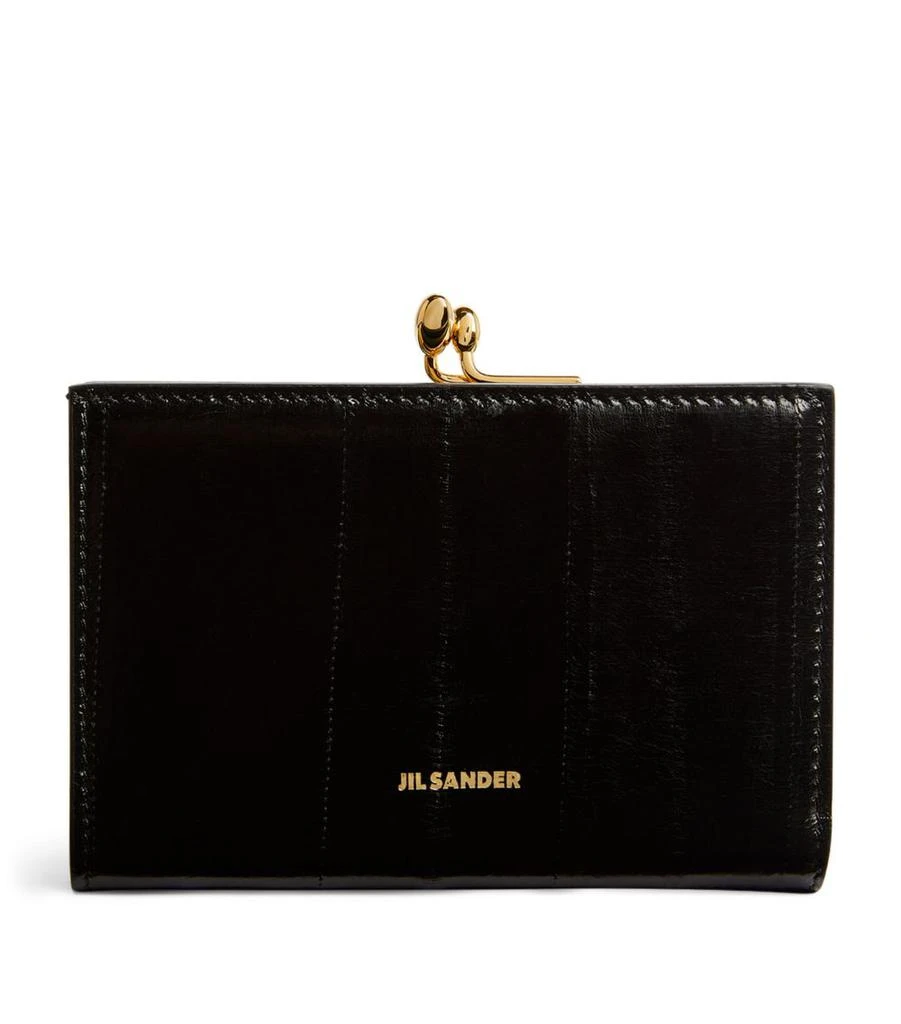 Jil Sander Small Leather Goji Wallet 1