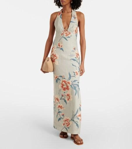 Floral linen maxi dress  On Sale Now with Up to 32% Off | Discover  Exclusive Deals & Savings at BeyondStyle  Authentic SIR. e|dresses|clothing |women|sir|w|o|designers|m|n|summer with Limited-Time Discounts, Free  Shipping, and Price