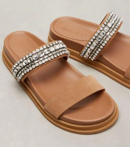 Jimmy Choo Jadi crystal-embellished suede slides 5