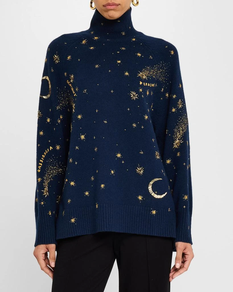 Altuzarra Jared Beaded Turtleneck Sweater 4