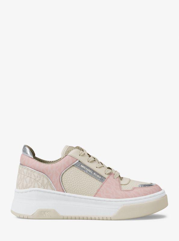 Michael Kors Lexi Mixed-Media Sneaker