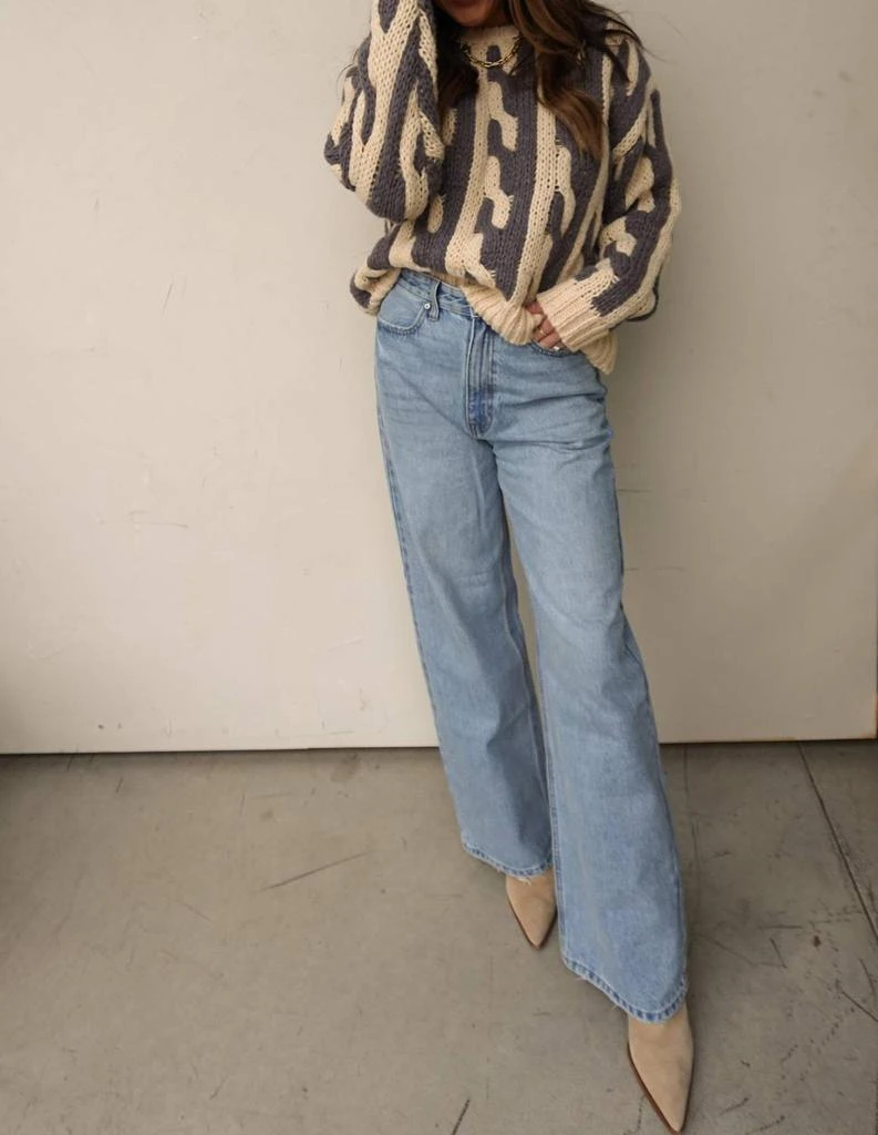 En Creme En Creme - Abstract Chunky Knit Sweater 5