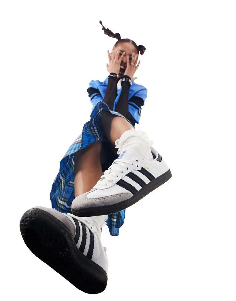Adidas adidas Originals Samba OG trainers in white 3