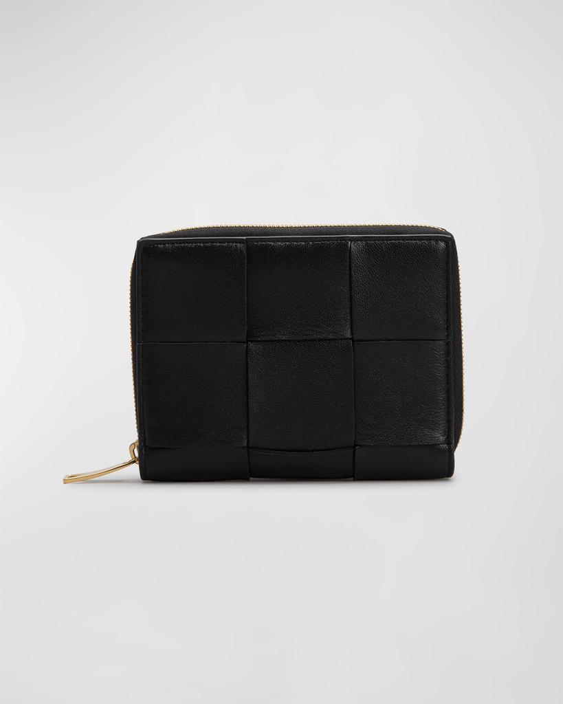 Bottega Veneta Compact Cassette Zip-Around Wallet - Wallets - Free