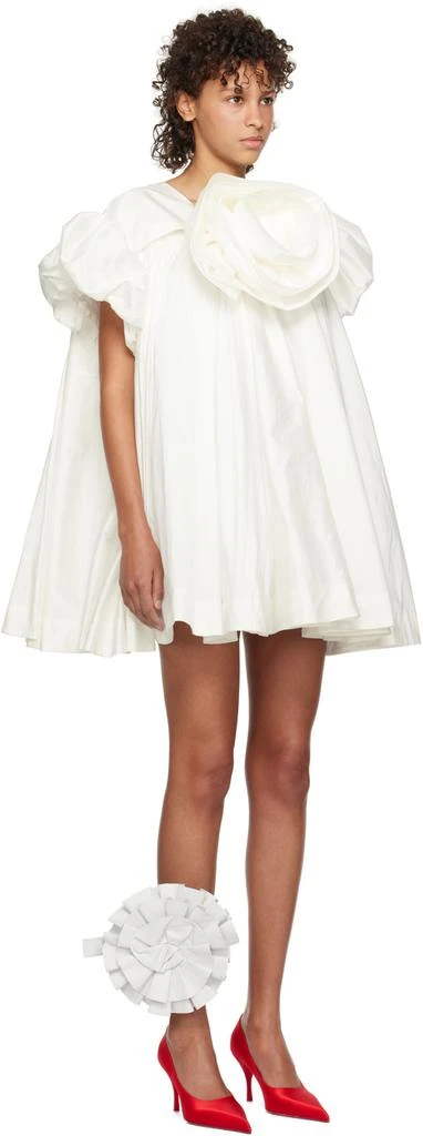 VAQUERA SSENSE Exclusive White Sierra Minidress 2