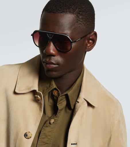 Jacques Marie Mage Lockheed aviator sunglasses