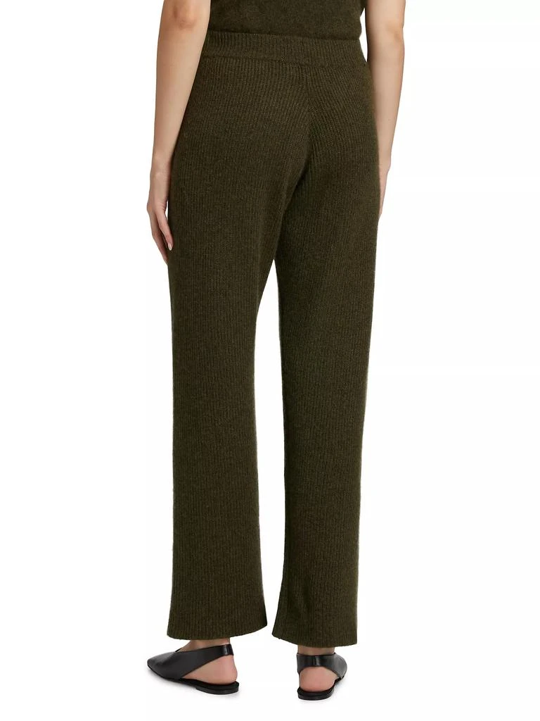 The Elder Statesman Cashmere Rib-Knit Lounge Pants 5