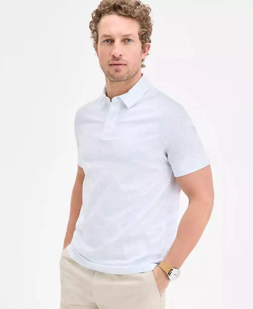 Club Room Men's Camden Regular-Fit Paisley Polo Shirt, Exclusively at Macy's 1
