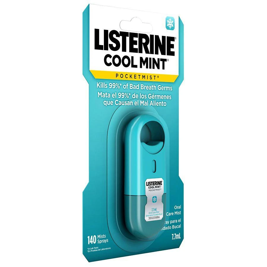 Listerine Pocketmist Fresh Breath Spray Mint 3