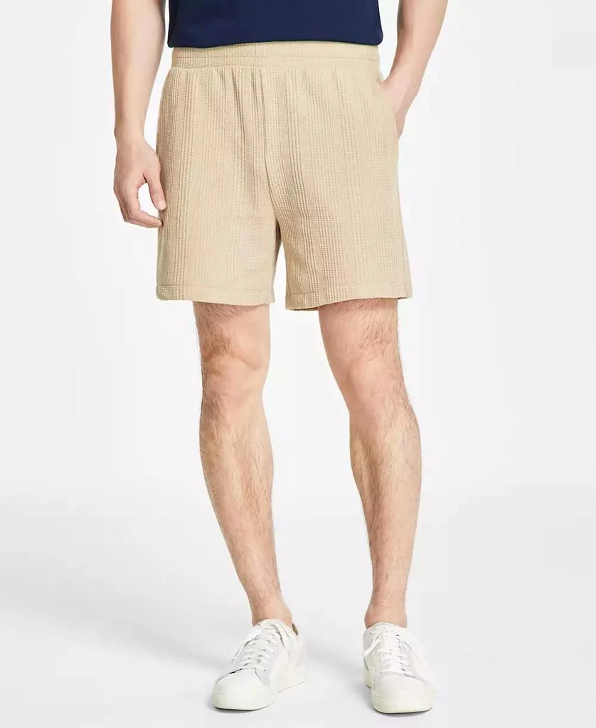 Sun + Stone Men's Waffle-Knit Shorts, Exclusively at Macy's 2