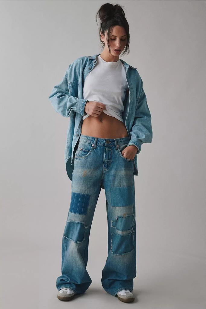 BDG BDG Jaya Patchwork Baggy Boyfriend Jean
