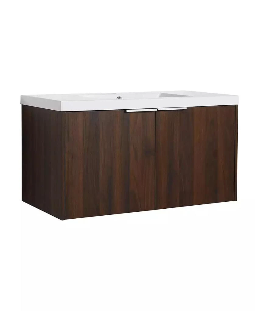 CASAINC 36 Inch Floating Bathroom Vanity with Sink and Soft-Close Double Doors