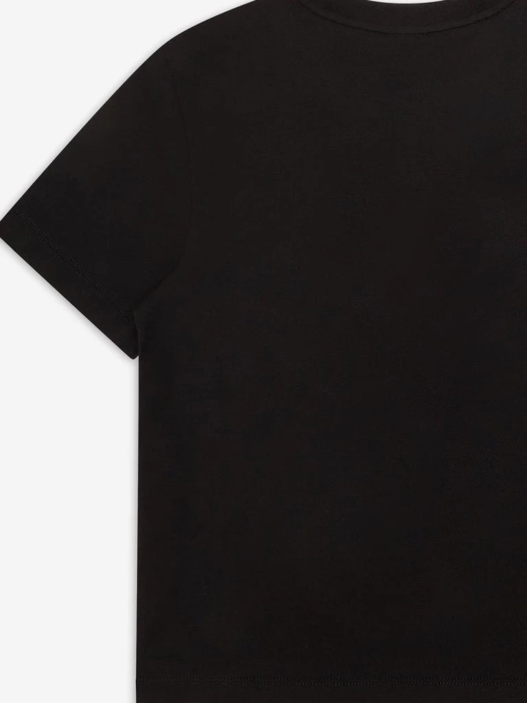 EA7 EMPORIO ARMANI Boys Logo T-Shirt in Black 4