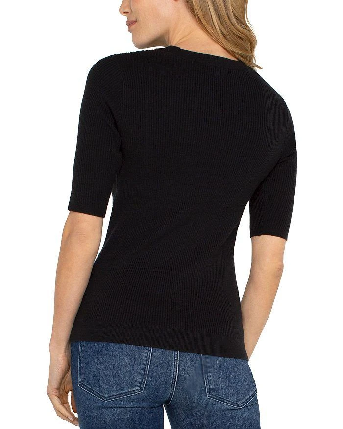 Liverpool Los Angeles Elbow Sleeve Crewneck Sweater 2
