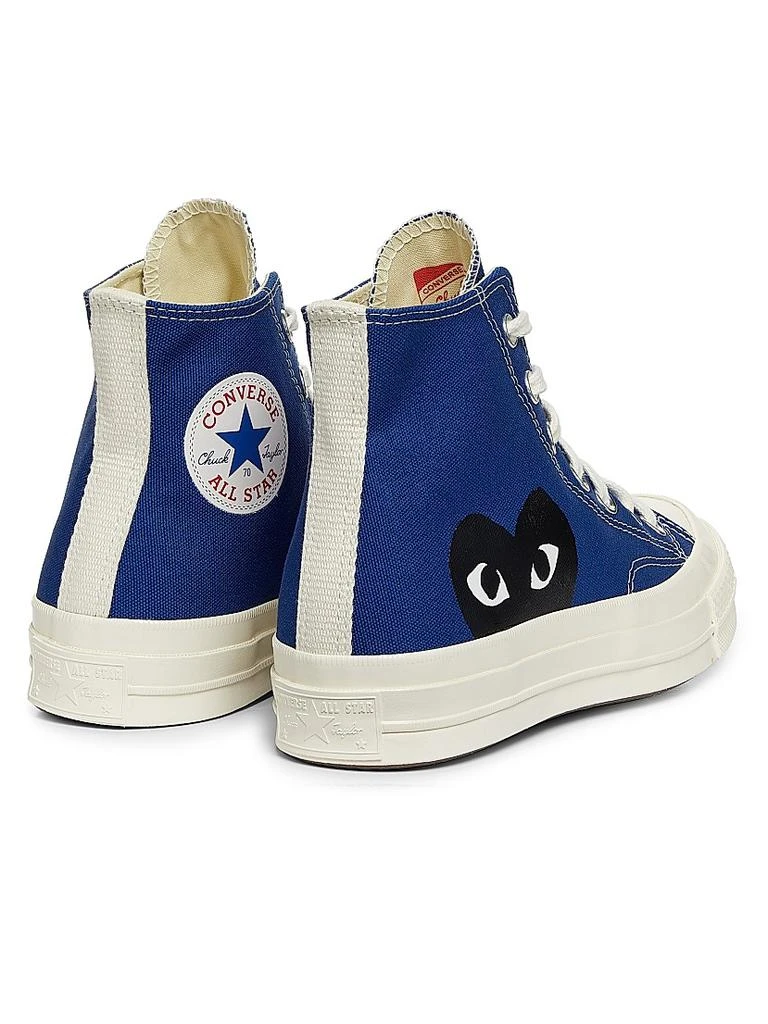 Comme des Garcons CdG PLAY x Converse Women's Chuck Taylor All Star Peek-A-Boo High-Top Sneakers 3