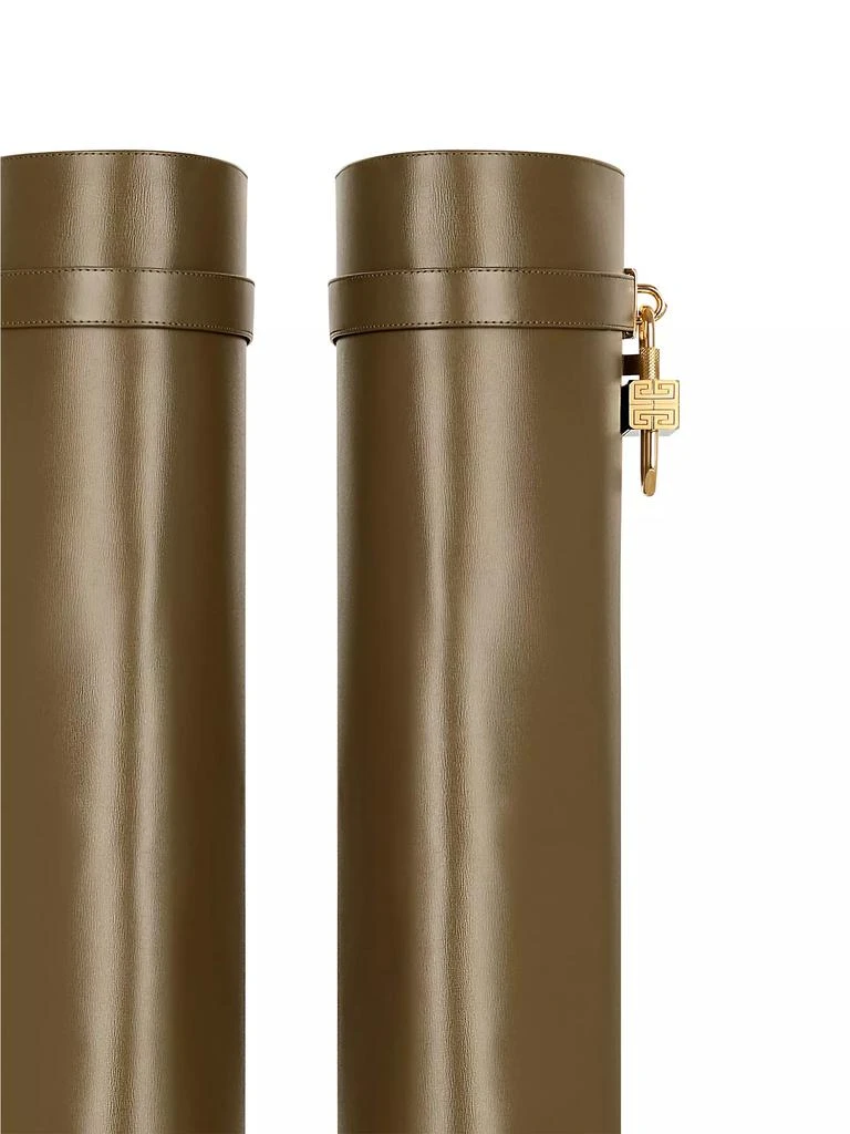 Givenchy Shark Lock Boots in Leather 7