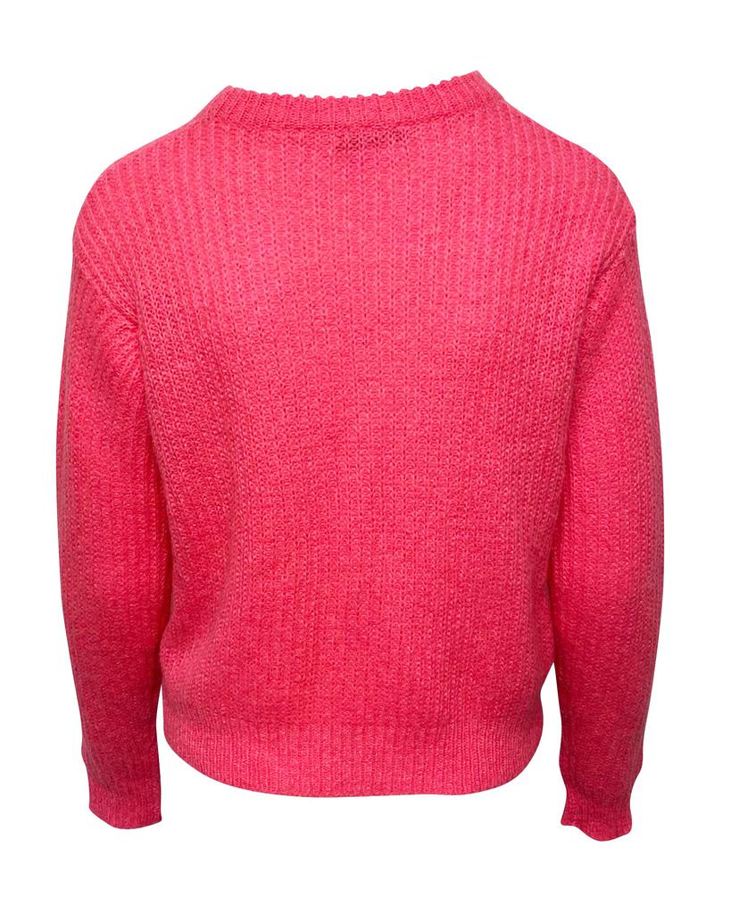 Alexander Wang Knit Sweater in Pink Acrylic