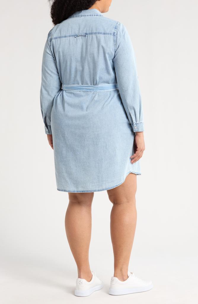 DR2 by Daniel Rainn Long Sleeve Utility Shirtdress